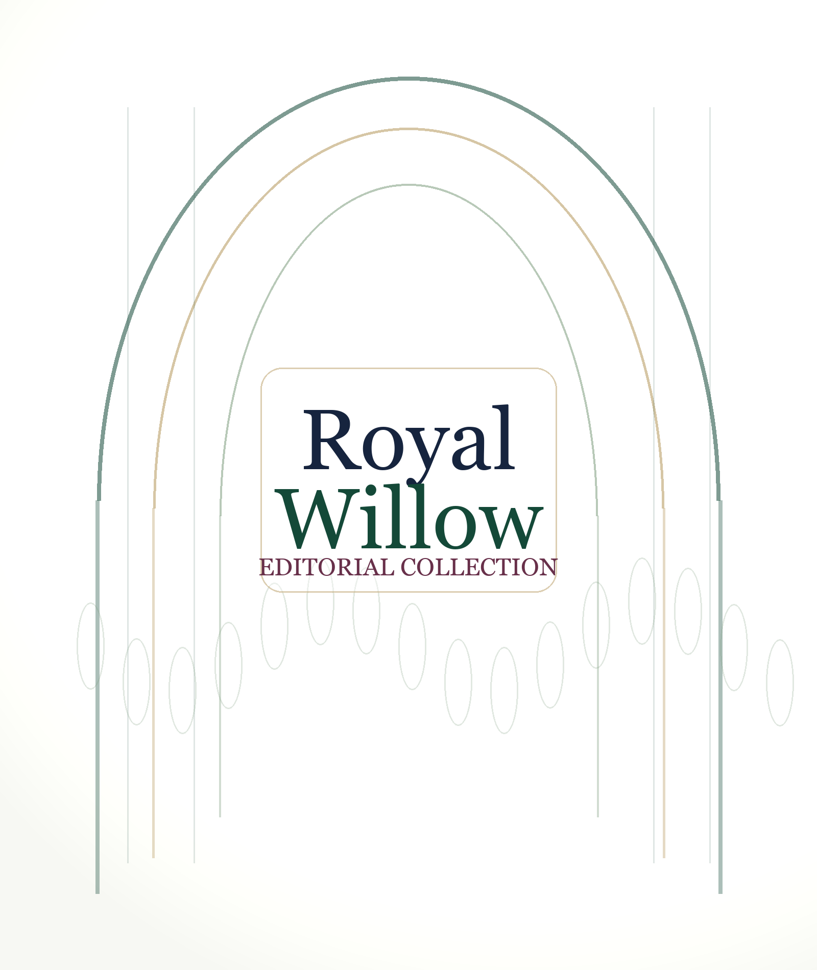 Abstract arched editorial artwork for GameVoyagerHub